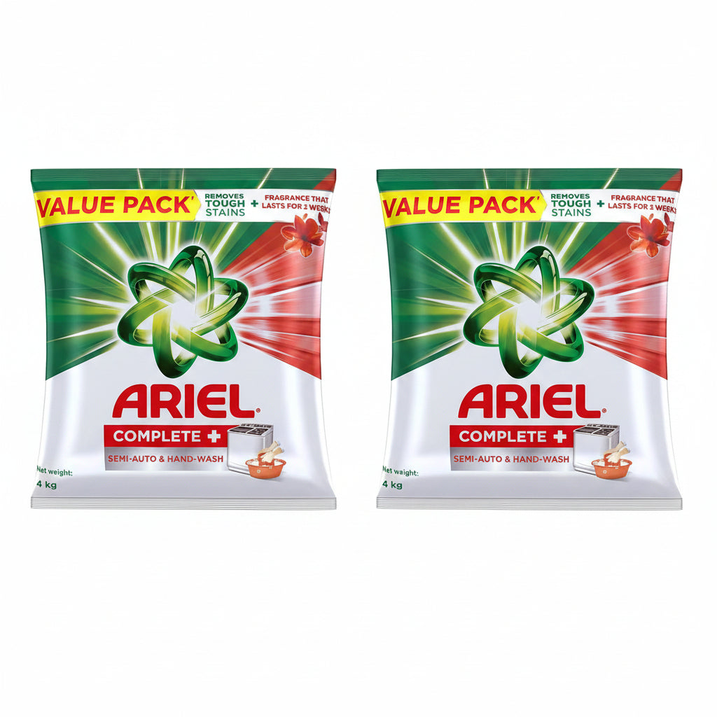 Ariel Complete + Detergent Washing Powder- 4Kg