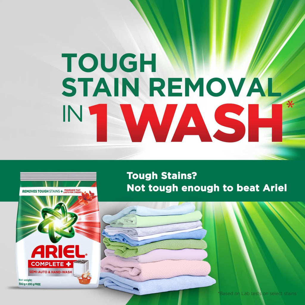 Ariel Complete + Detergent Washing Powder- 4Kg