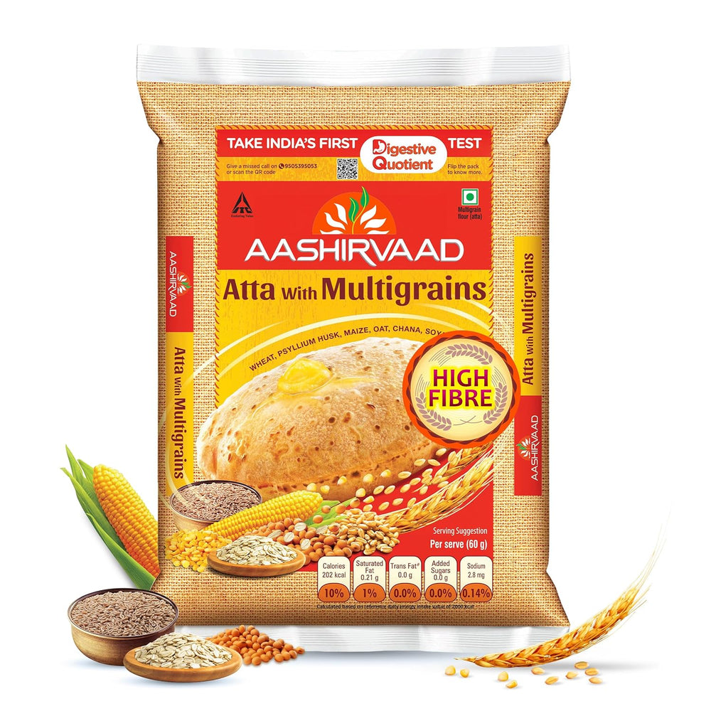 Aashirvaad Atta with Multigrains, 1kg