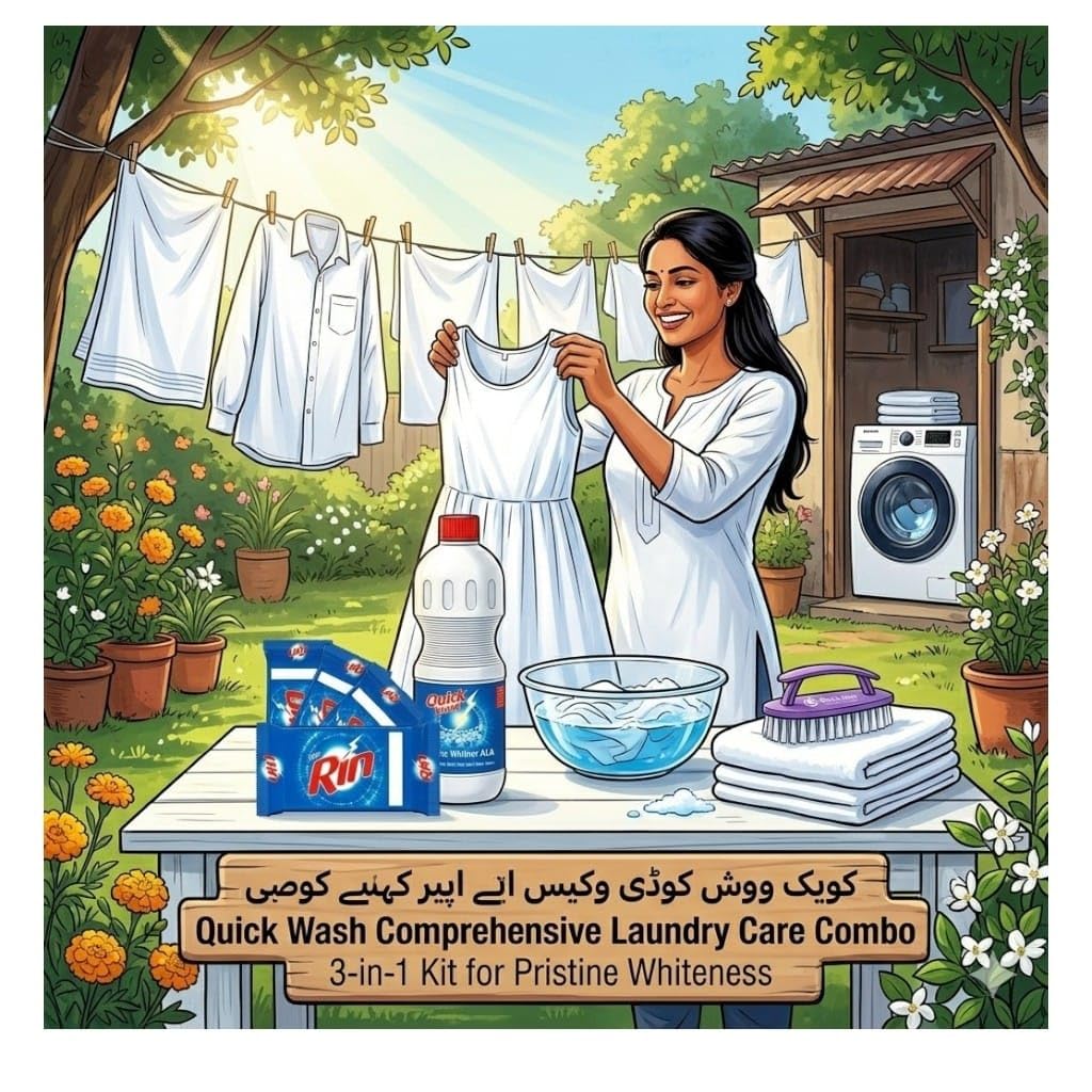 Advance Blue Detergent Bar 180gPack Of - 4 Units + 1 Laundry Brush