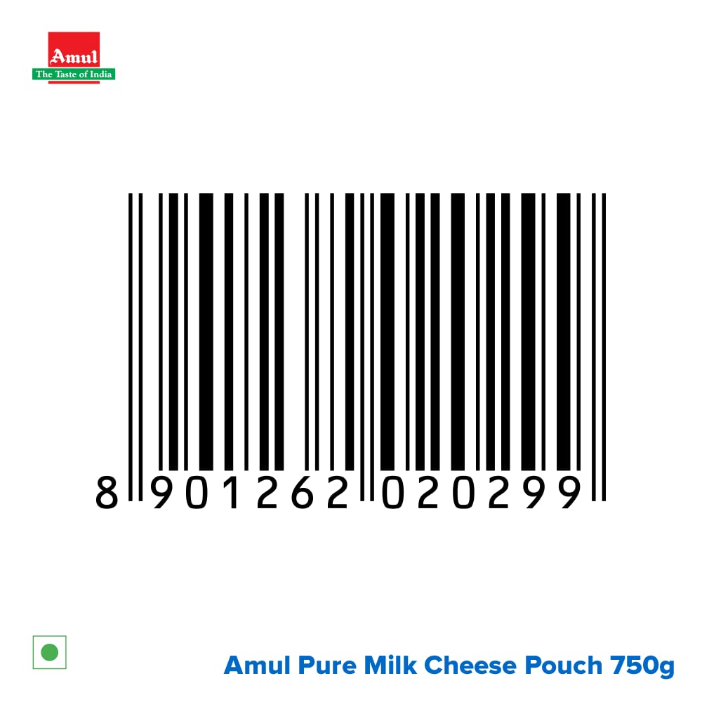 Amul Cheese Cheese Slice, 750 g