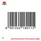 Amul Fresh Malai Paneer Block Pouch, 200 g