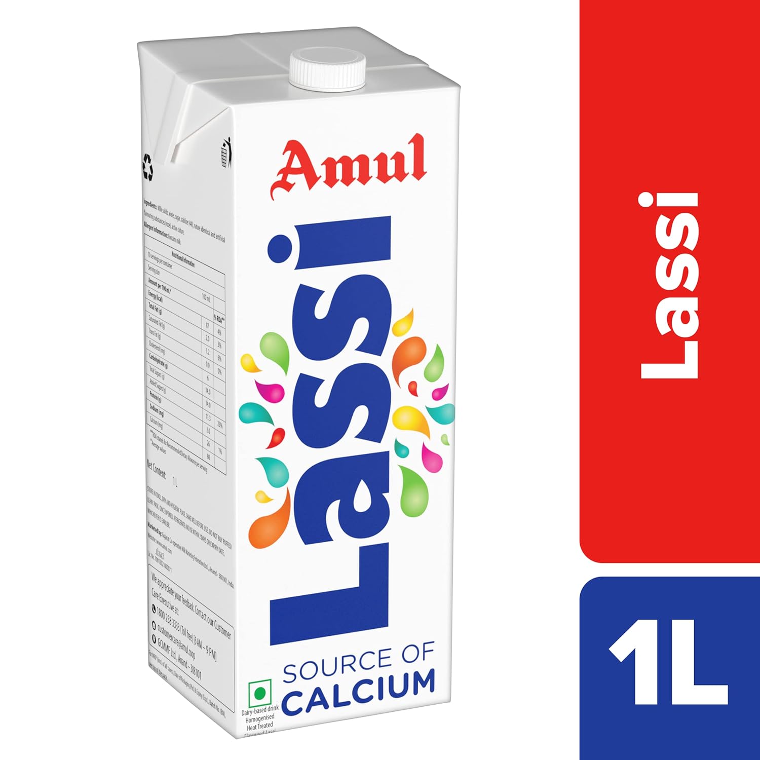 Amul Kool Lassi, 1Ltr