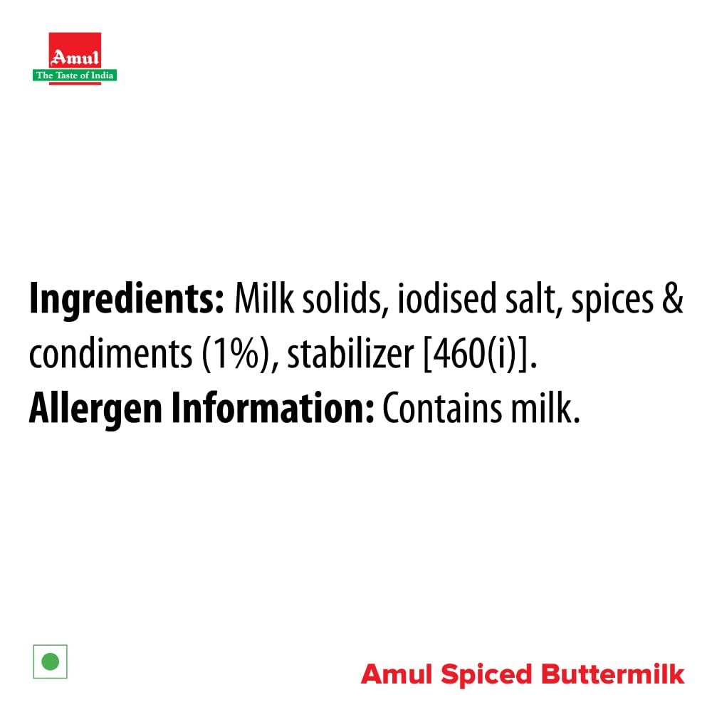 Amul Masti Spiced Butter Milk Tetra Pack, 1 Litre