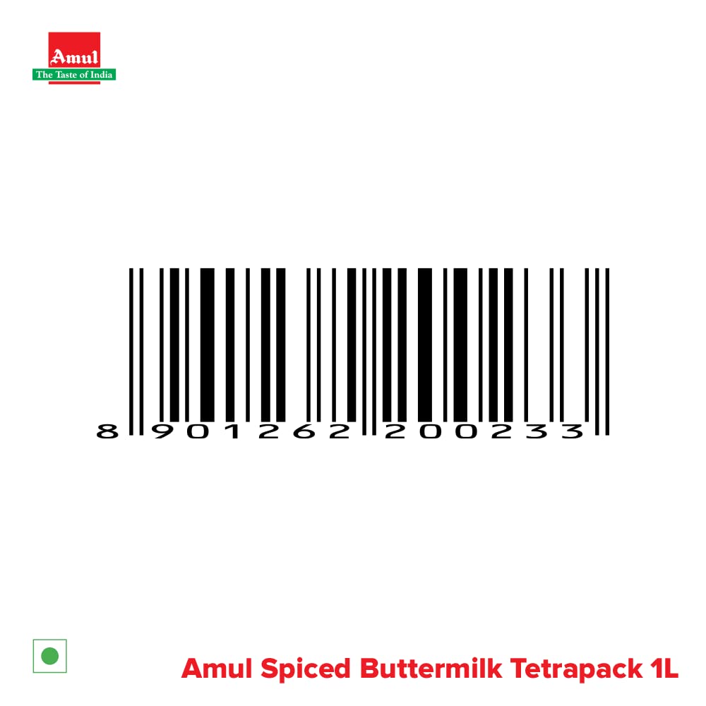 Amul Masti Spiced Butter Milk Tetra Pack, 1 Litre