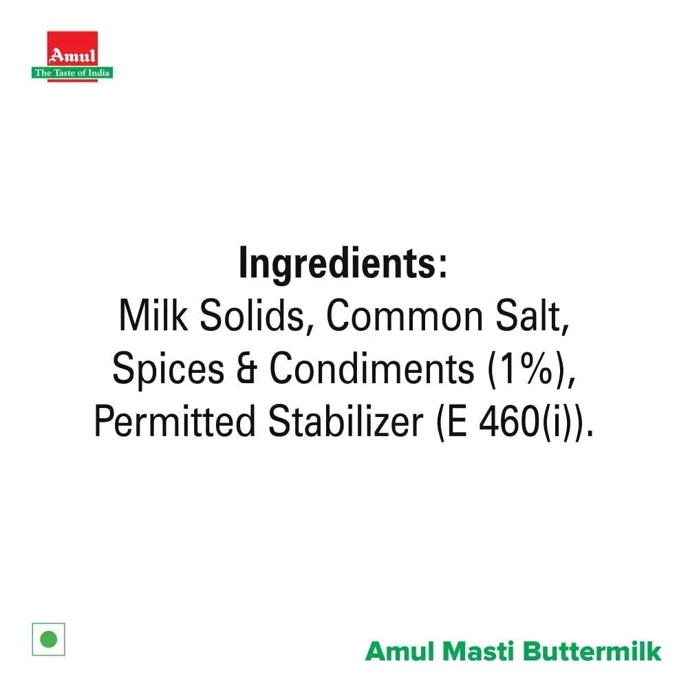 Amul Masti Spiced Butter Milk, 200 Ml