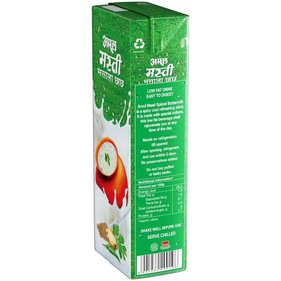 Amul Masti Spiced Butter Milk, 200 Ml