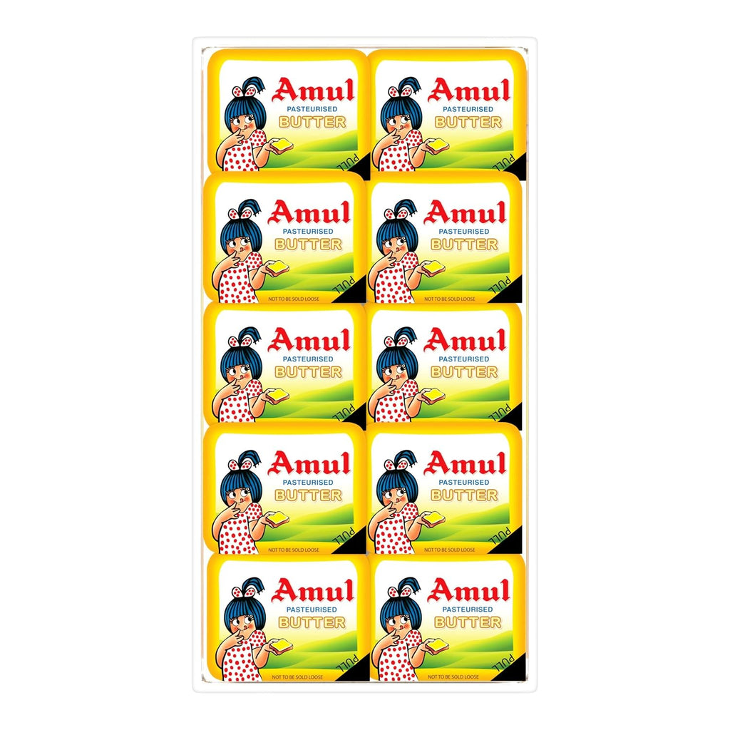 Amul School Pack Salted Butter Pasteurised, 100 Gm