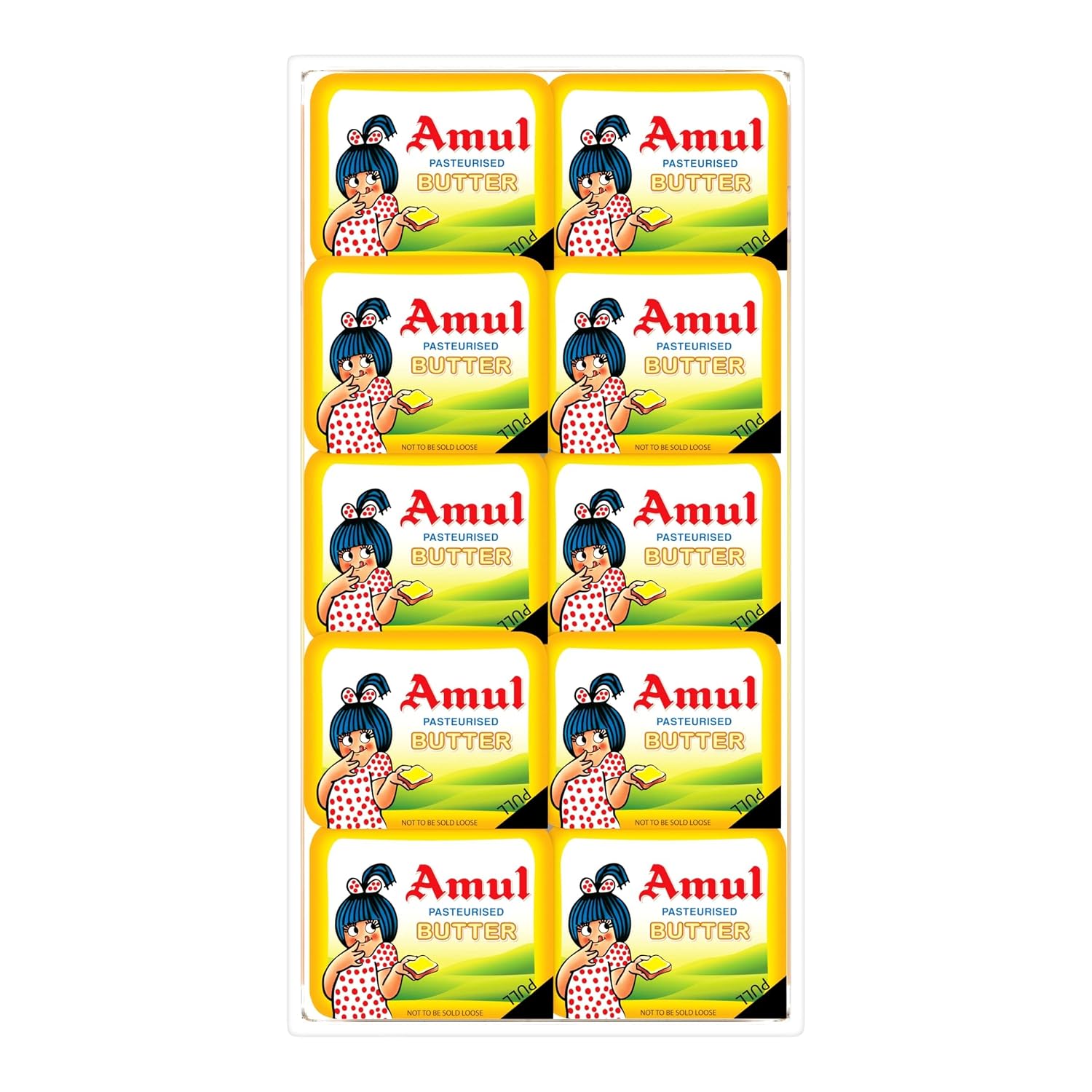 Amul School Pack Salted Butter Pasteurised, 100 Gm
