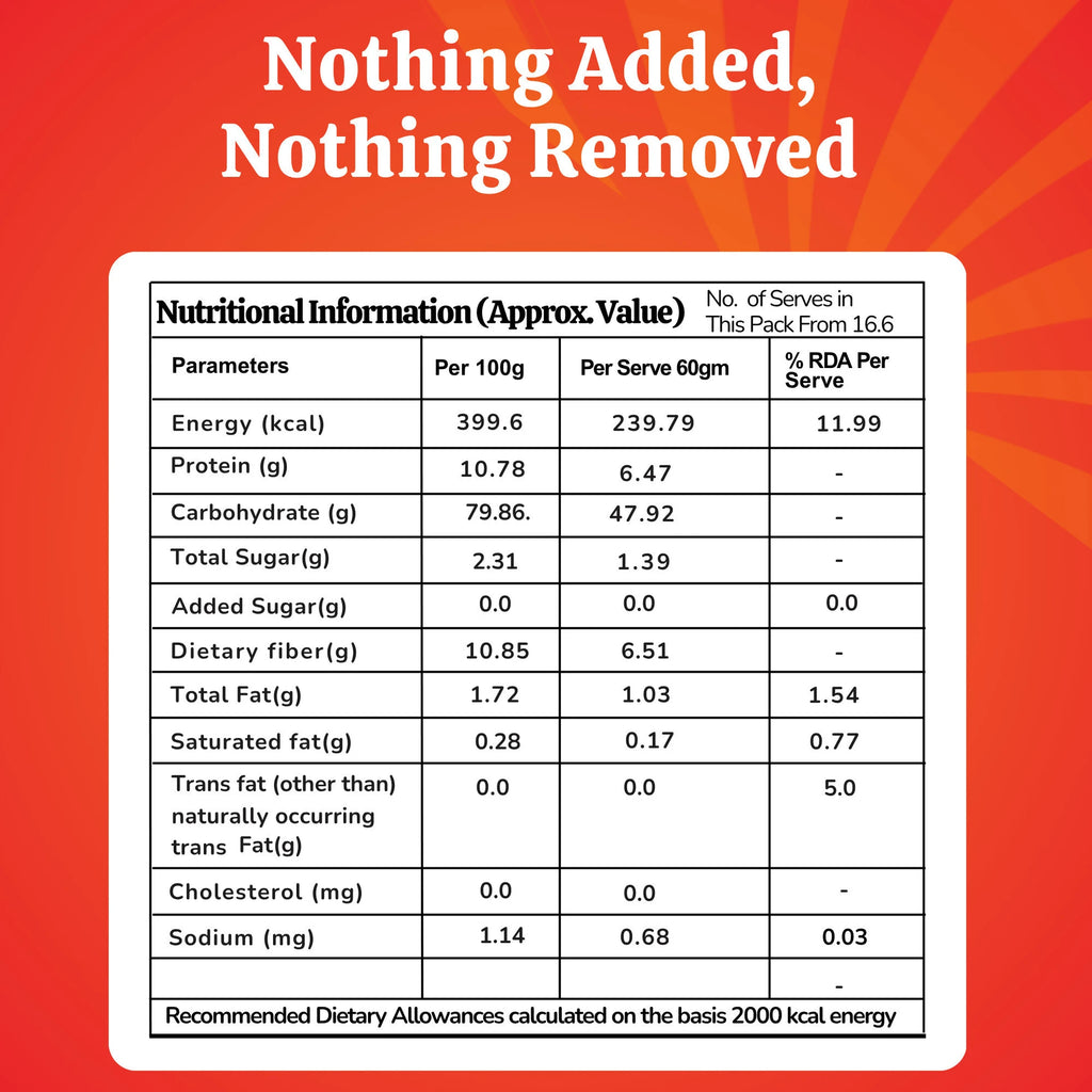 Anugrah Cold-Pressed Whole Wheat Flour (10 kg)