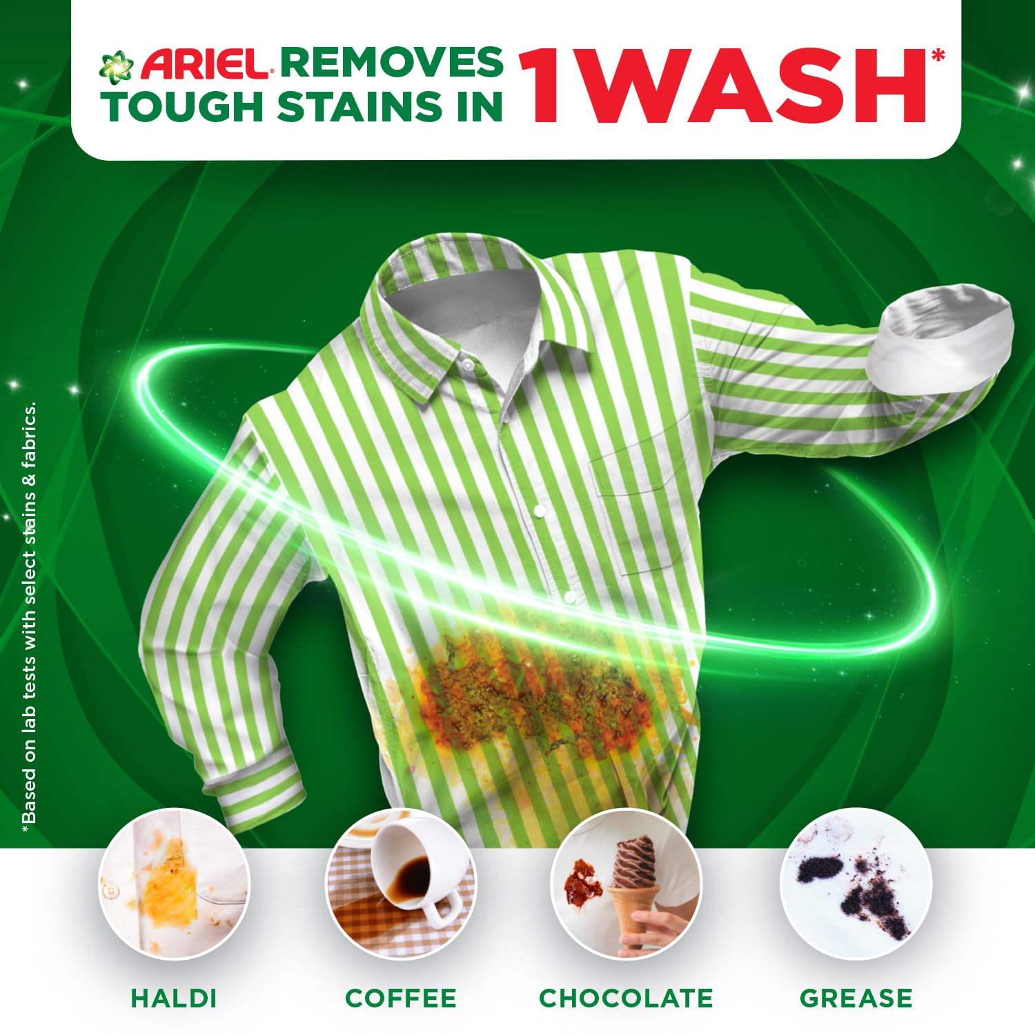 Ariel Complete Detergent Powder - 1kg + 500g free