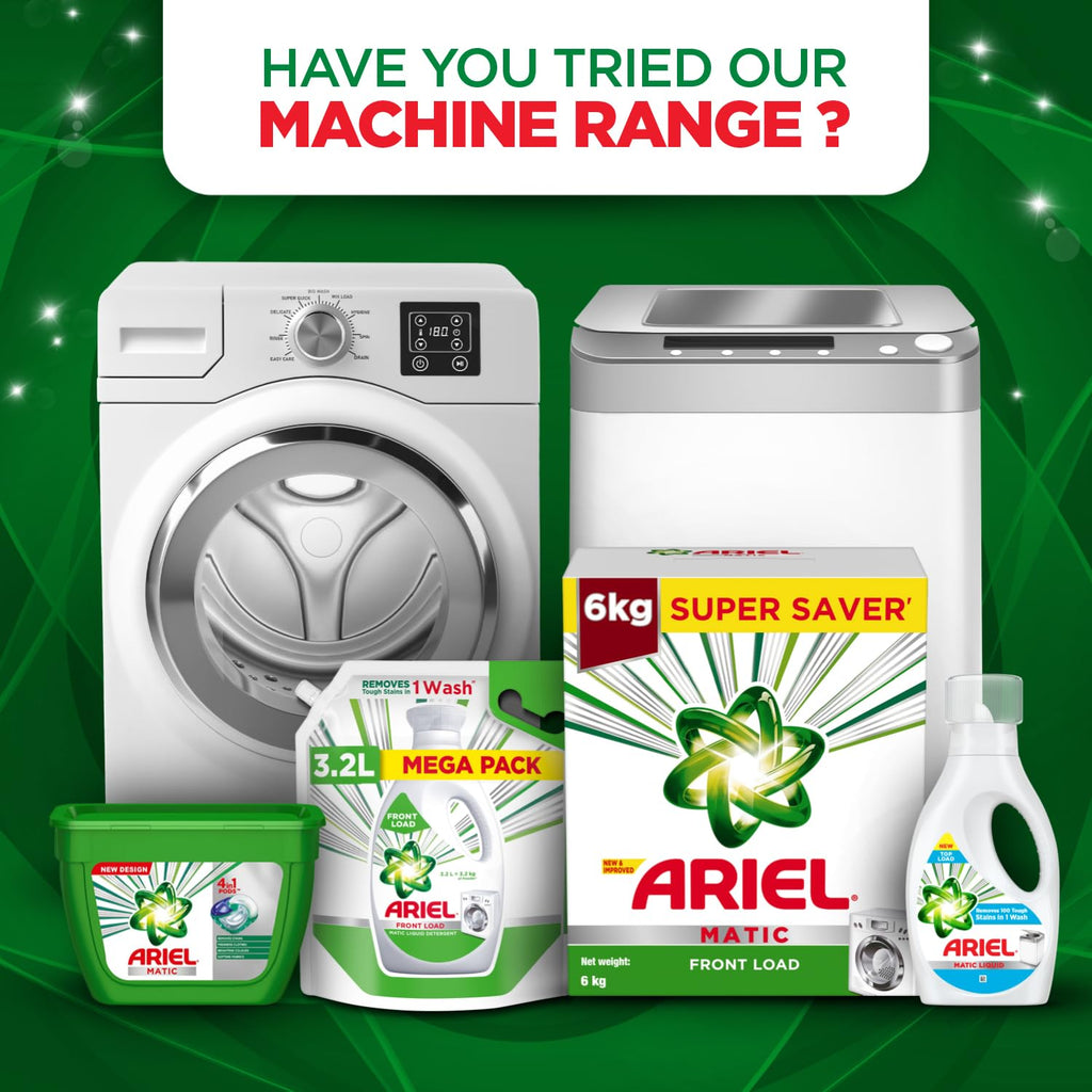 Ariel Complete Detergent Powder - 1kg + 500g free