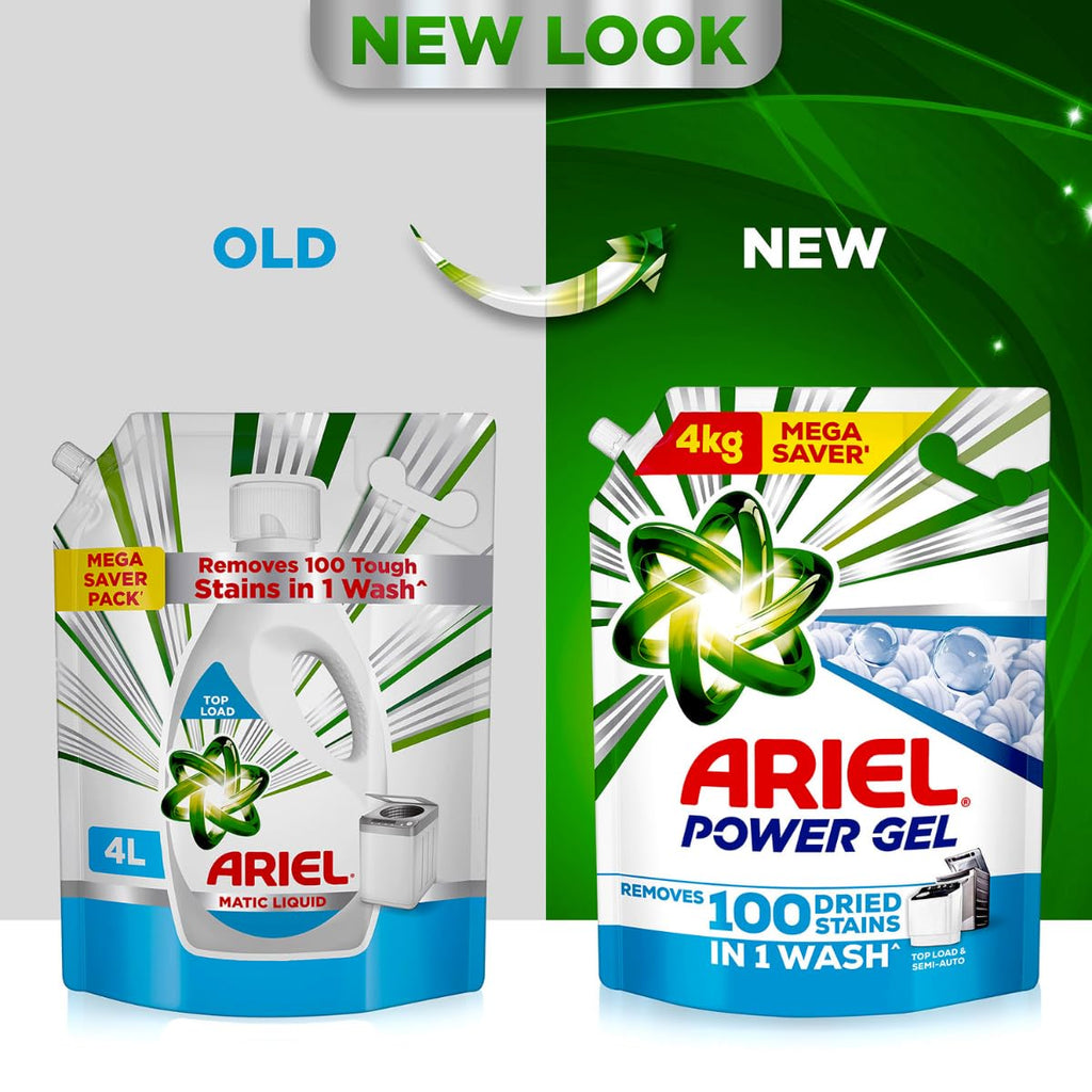 Ariel Power Gel Liquid Detergent 4KG