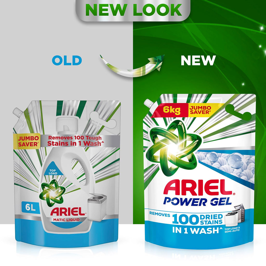 Ariel Power Gel Liquid Detergent 6KG