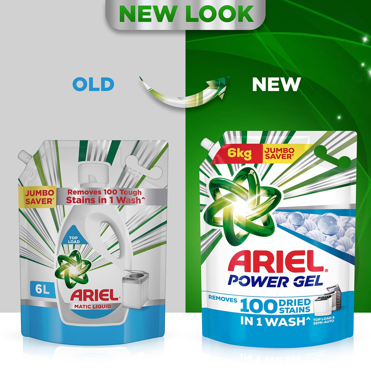 Ariel Power Gel Liquid Detergent 6KG