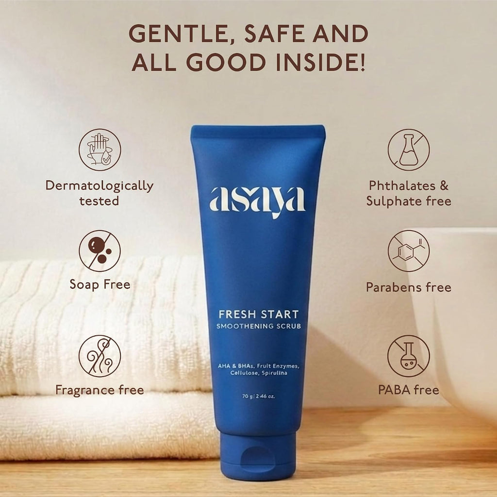 Asaya Fresh Start Smoothening Scrub 70g