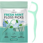 Athelas Pack of 100 Fresh Mint Dental Floss Picks