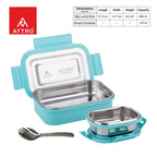 Attro Hotmate  Lunch Box 800 Ml - Pastel Green