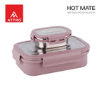 Attro Hotmate  Lunch Box 800 Ml - Pastel Voilet