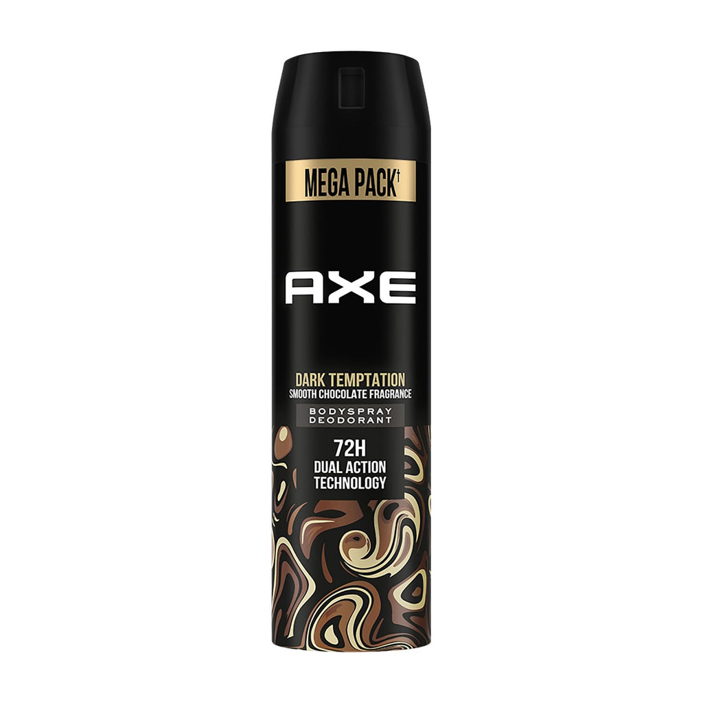 Axe Dark Temptation Long Lasting Deodorant Bodyspray for Men 215 ml