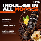 Axe Dark Temptation Long Lasting Deodorant Bodyspray for Men 215 ml