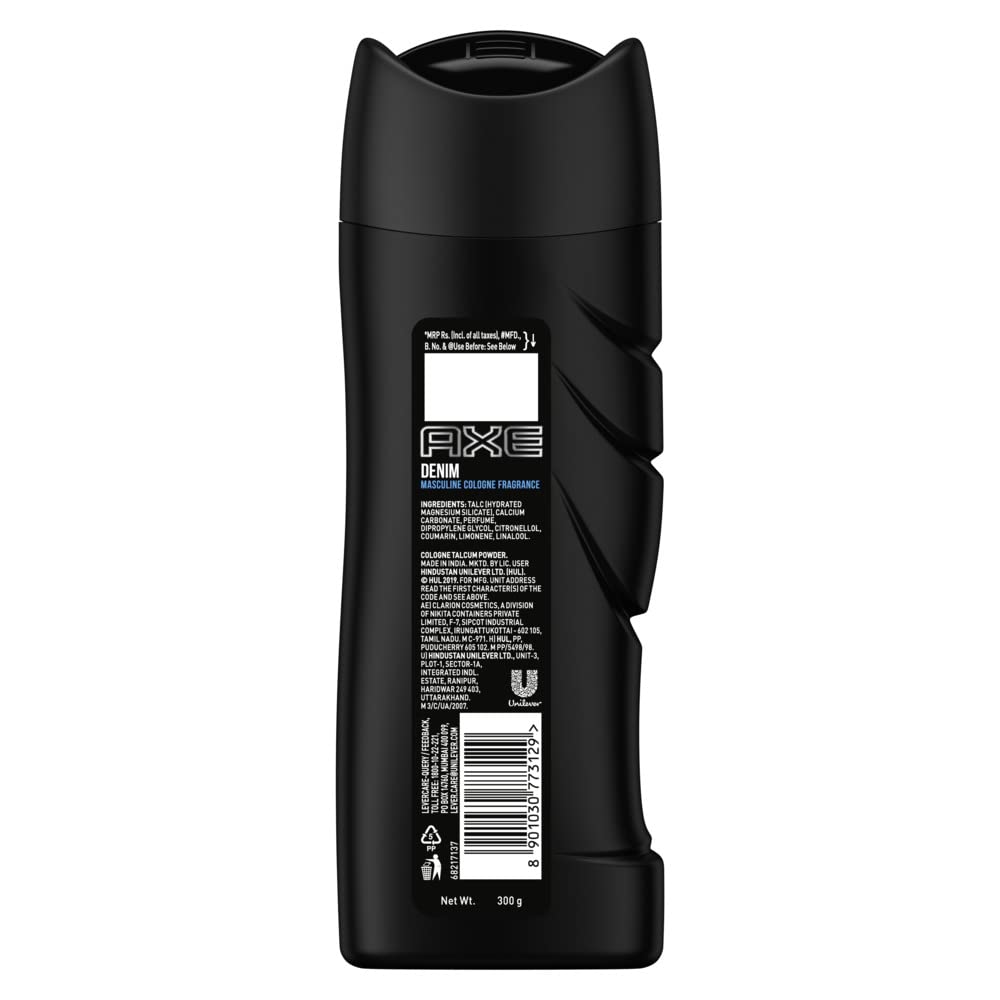 Axe Signature Denim Cologne Talc 300 G