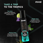 Axe Signature Mysterious No Gas Deodorant Bodyspray For Men 154 ml