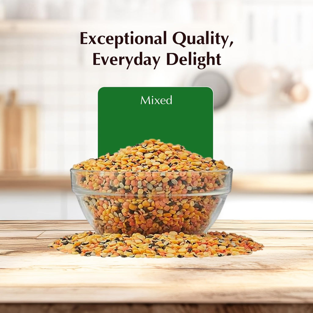 Vedaka Unpolished Mixed Dal 1 Kg
