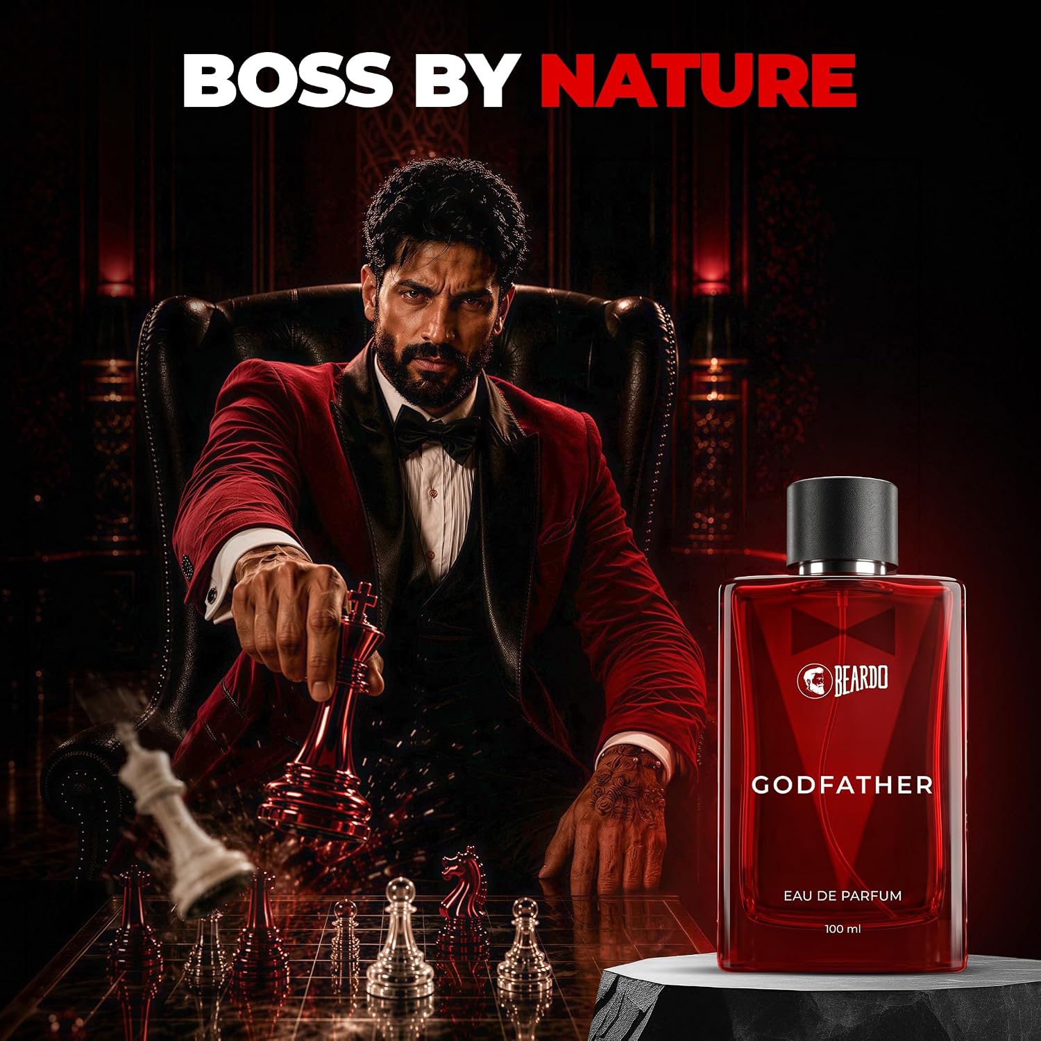 BEARDO Godfather Perfume For Man, 100ml