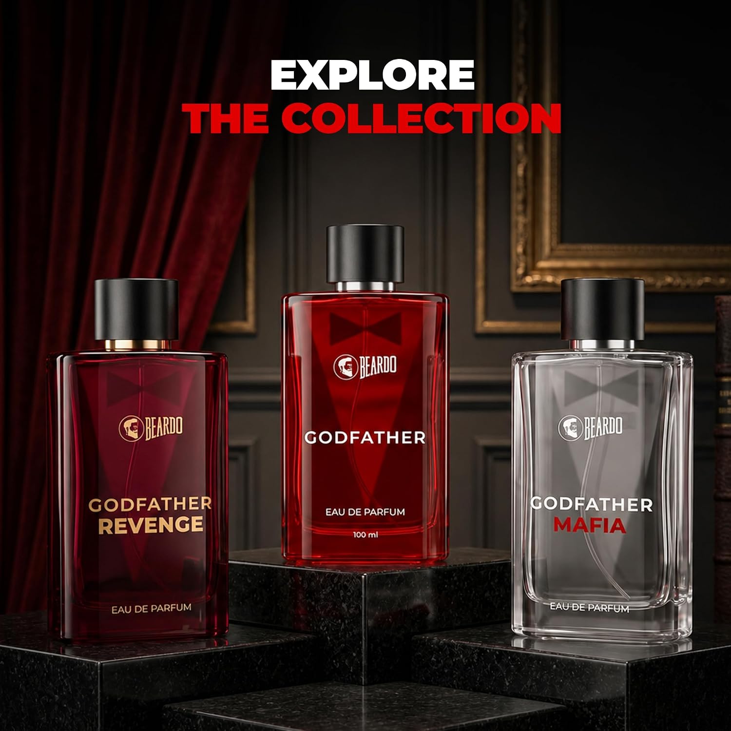 BEARDO Godfather Perfume For Man, 100ml