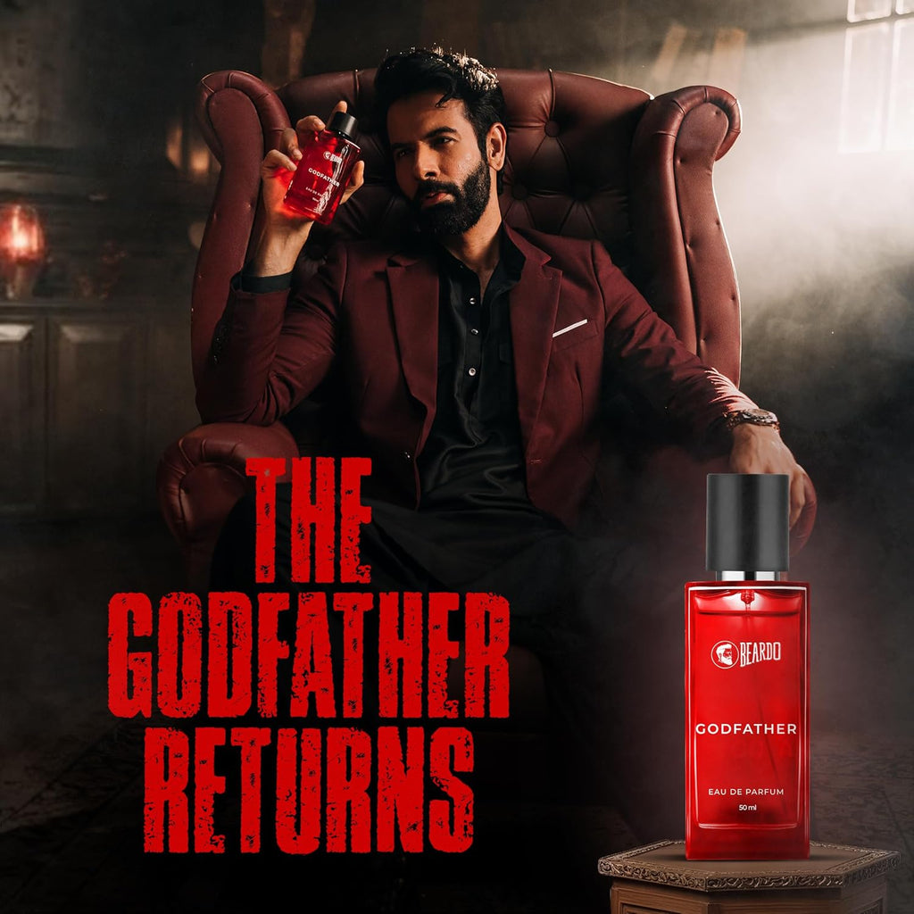 BEARDO Godfather Perfume For Men, 50Ml