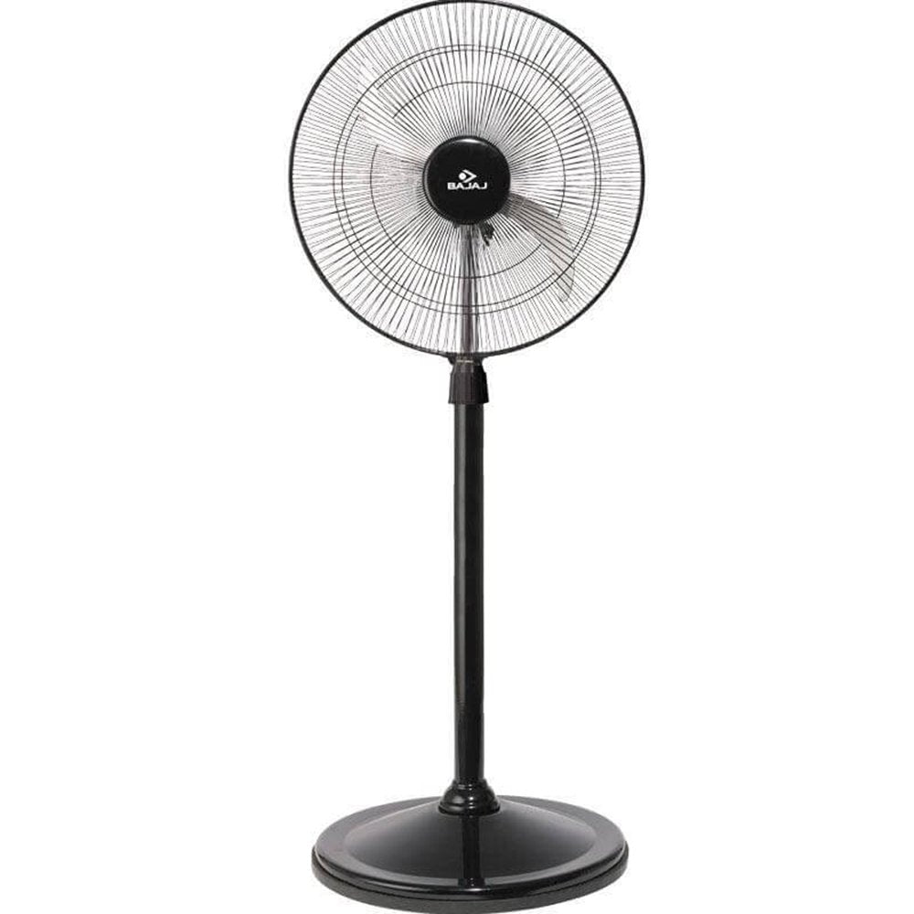 Bajaj. Aluminum Tez MK 2 Farrata/Pedestal Fan (Black)