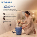 Bajaj 1000 W Immersion Water Heater Rod | Nickel-Plated Heating Element | 2 Year Warranty