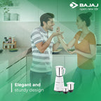 Bajaj 500 Watt GX-1 Mixer Grinder with 3 Jars- white