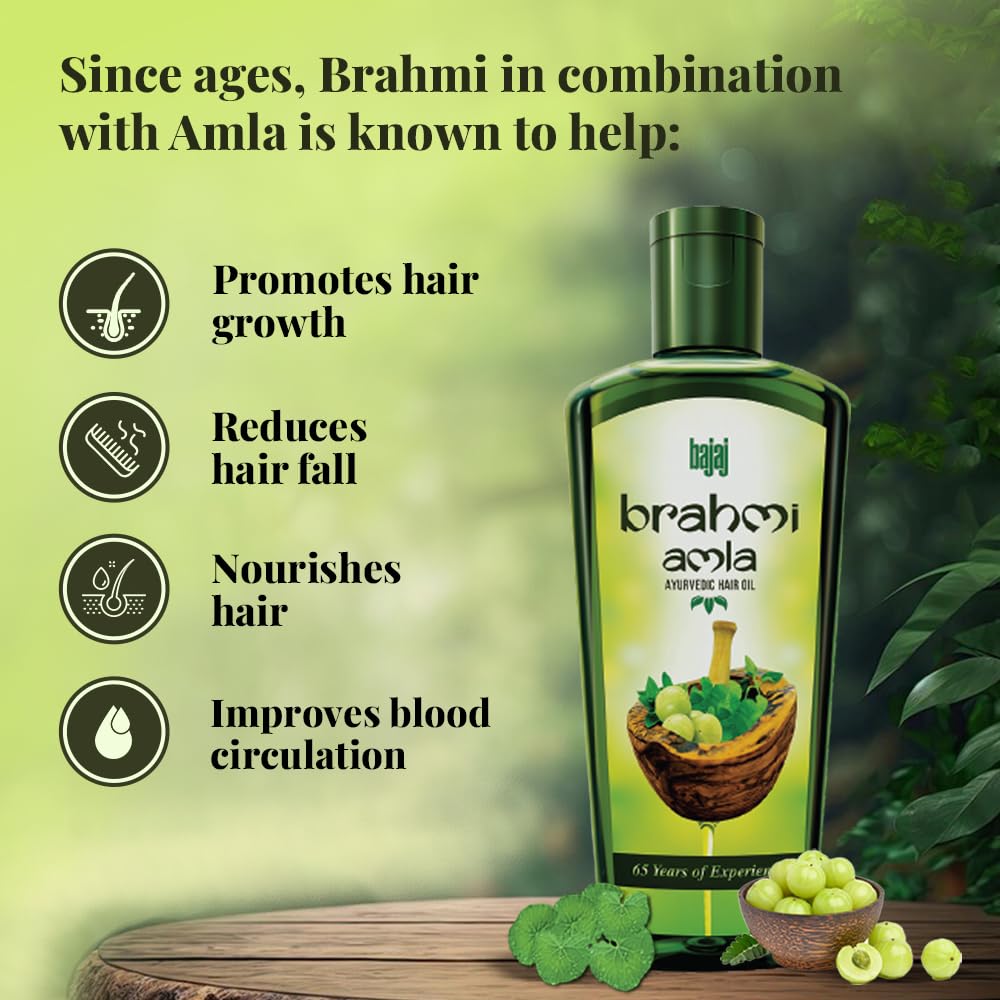 Bajaj Brahmi Amla Hair Oil 400 ml