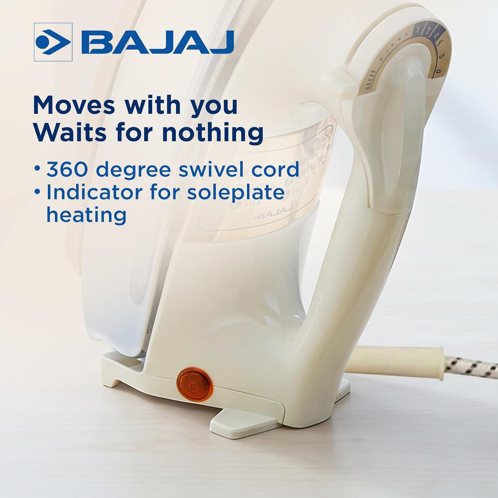 Bajaj DHX-9 1000W Heavy Weight Dry Iron