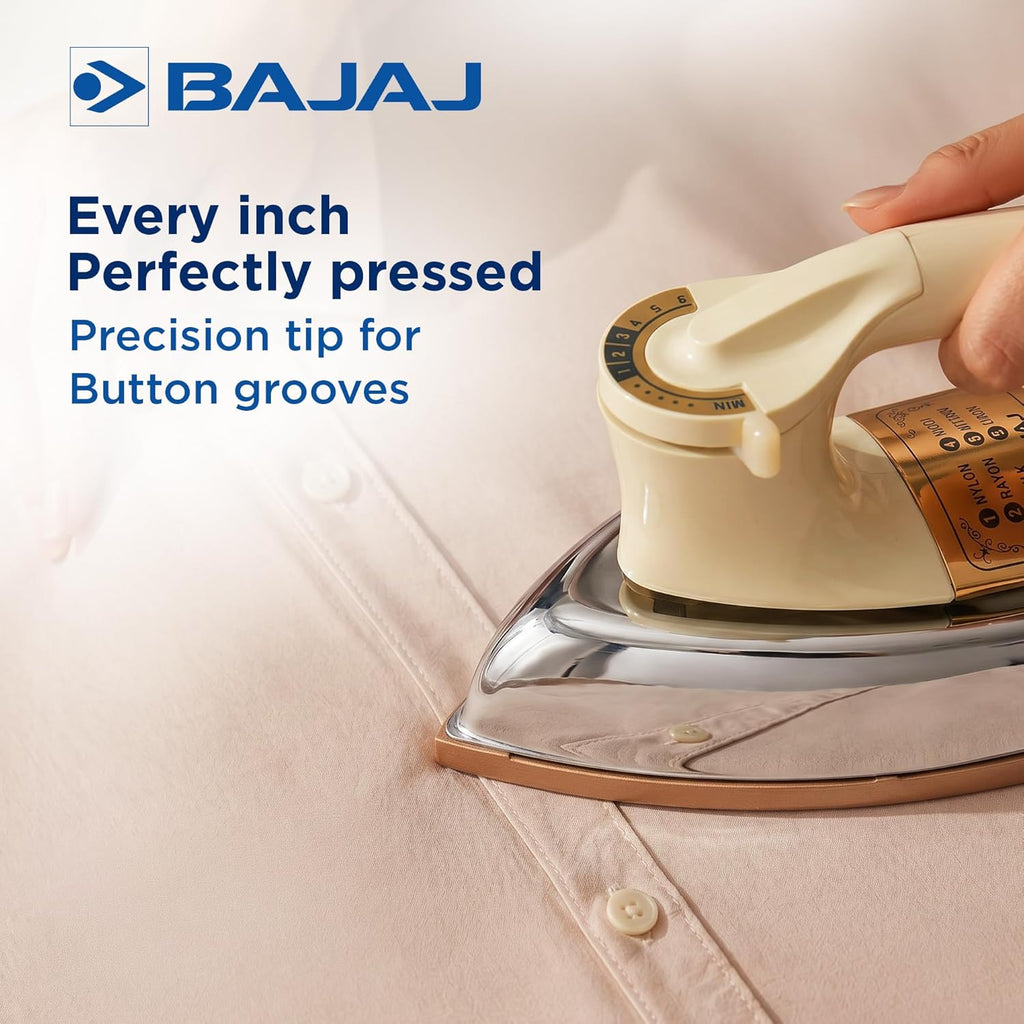 Bajaj DHX-9 1000W Heavy Weight Dry Iron