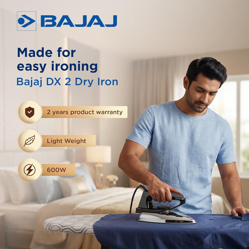 Bajaj DX-2 600W Dry Iron