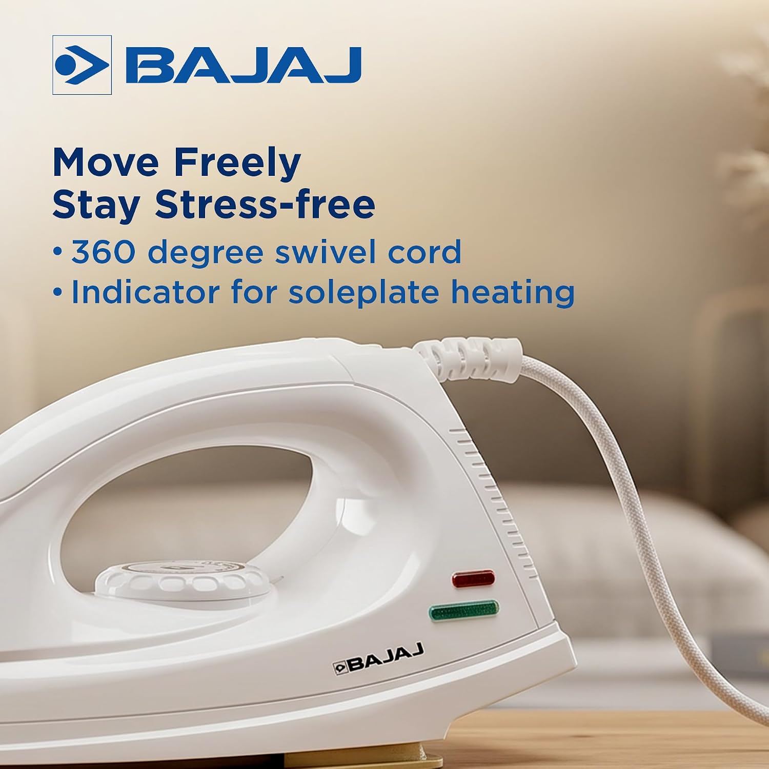 Bajaj DX-7 1000 Watts Dry Iron