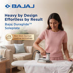 Bajaj DX 16 Heavy Weight Dry Iron | 1100 W Heavy Weight Dry Iron