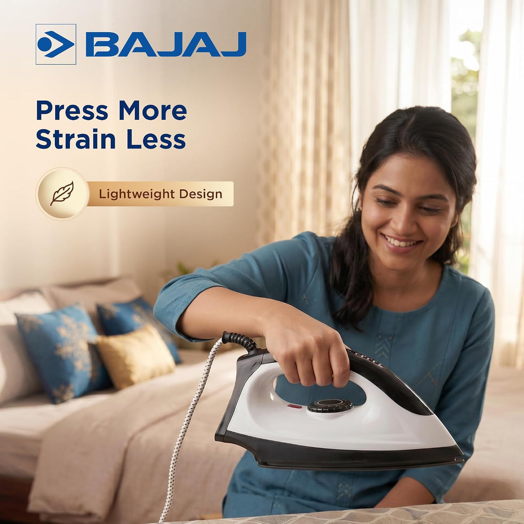Bajaj Dry Iron DX 15 1000 Watts