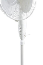 Bajaj Esteem 400 MM Oscillating Pedestal Fan For Home | Stand Fan With Tilt Mechanism | Voltage Protection | 100% Copper Motor | High Air Delivery | 3-Speed Control | 2 Yrs Warranty 【White】