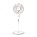 Bajaj Frore Neo 400 MM Oscillating Pedestal Fan For Home | Aerodynamically Balanced Blades | 100% Copper Motor | High Air Delivery | 3-Speed Control | Rust Free | 2 Yrs Warranty 【White】