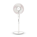 Bajaj Frore Neo 400 MM Oscillating Pedestal Fan For Home | Aerodynamically Balanced Blades | 100% Copper Motor | High Air Delivery | 3-Speed Control | Rust Free | 2 Yrs Warranty 【White】