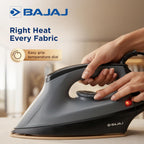 Bajaj Herculo Heavy Weight Dry Iron | 1100 Watts Heavy Weight Dry Iron