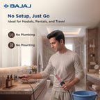 Bajaj Immersion 1500 Watts Water Heater Rod | Nickel Plated Heating| ISI Certified | 2 Years Warranty | Silver