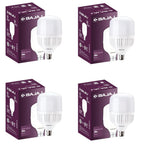 Bajaj Ivora HB HW LED Lamp 60W CDL B22 | Energy Efficient | Instant On | 4 Kv Surge Protection | LED Bulb For Home, Pack of 4