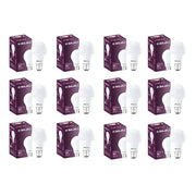 Bajaj Ivora HB LED Lamp 12W CDL B22 | Energy Efficient | Short CIRcuit & Open CIRcuit Protection | EnvIRonmental Friendly | IR, UV Free | LED Bulb For Home | (Pack Of 12) | 1 Yr Warranty