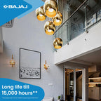 Bajaj Ivora Hb Hw Led Lamp 60W Cdl B22 | Energy Efficient | Instant On | 4 Kv Surge Protection | Led Bulb For Home, Pack of 2