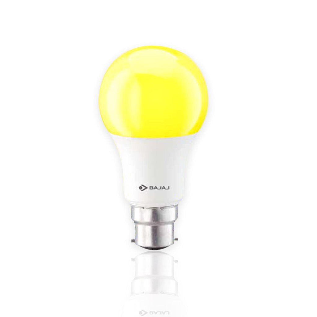 Bajaj Ivora Insect Shield LED 9W Lamp for Indoor and Outdoor Lighting - Yellow, Medium